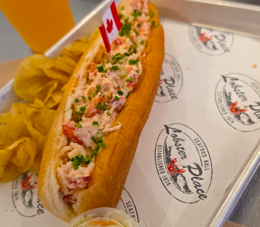 Lobster Place signature dishes Steamed Lobster
Lobster Roll
Salmon Avocado Roll